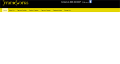 Desktop Screenshot of knoxframeworks.com